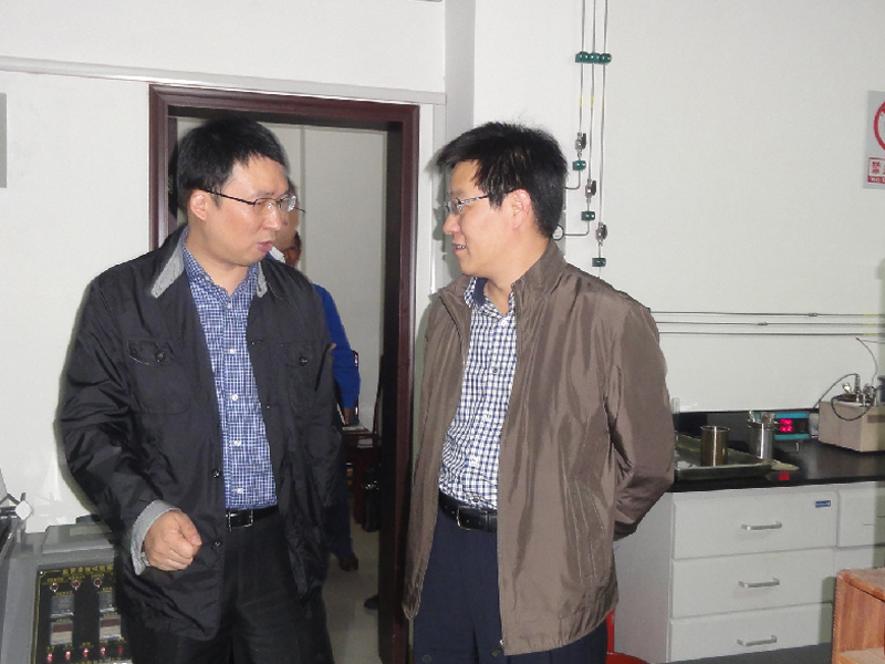 2012年10月，市政府沈南松副市長(zhǎng)來公司考察